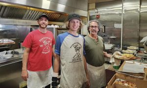 Vincent, Tony and Vince Roberto, Newport location, 2000s